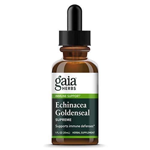 Gaia Herbs Echinacea Goldenseal Supreme, 1-Ounce Bottle (Pack Of 2) #TOP8