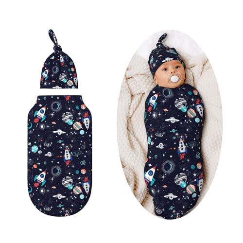 Image of Candy Swaddle Blankets Soft Receiving Blanket Baby Swaddle Wrap for Baby Girls Boys