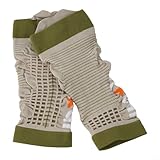 Mangas deportivas sin costuras con características a prueba de golpes, compañero perfecto para corredores de maratón y ciclistas (M verde)