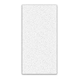 Armstrong Ceiling Tiles; 2x4 Ceiling Tiles - 12 pcs White Ceiling Tiles; Acoustic Ceilings for Suspended Ceiling Grid; FINE FISSURED 1729A
