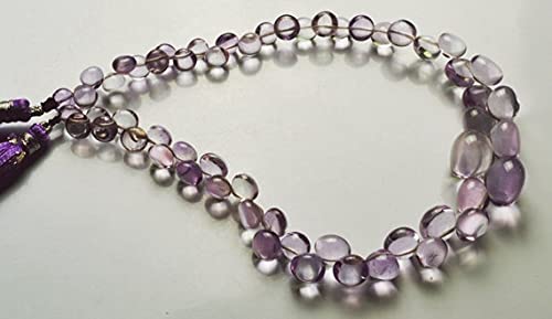 Améthyste rose naturelle en perles de 5 à 11 mm pour la création de bijoux artisanaux