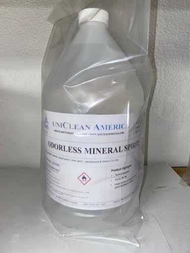 Mineral Spirit - White Spirit oderless Solvent - Made in USA - Size: 128 fl oz