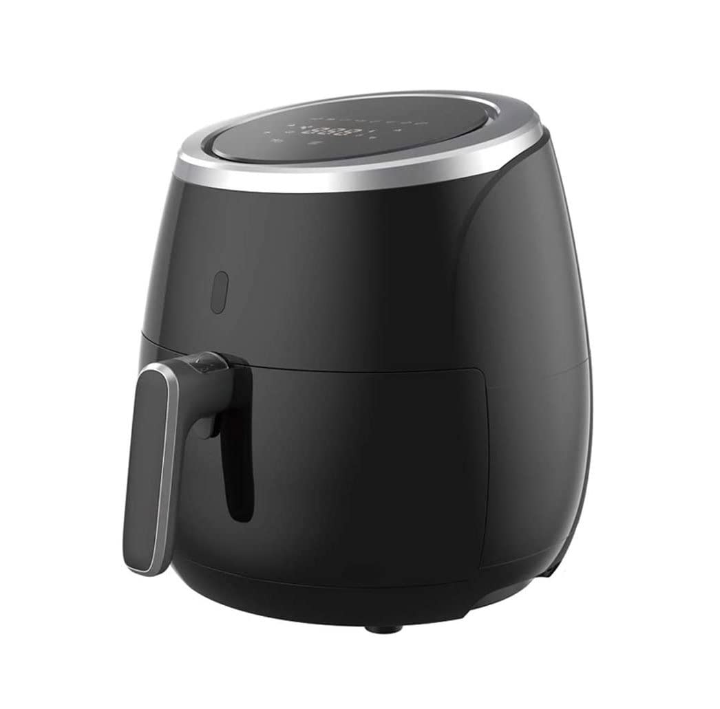 6 4L Digital Smart Air Fryer One-Touch Digital Controls Precise Temperature Control Recipe Book Basket Divider Wattage Control