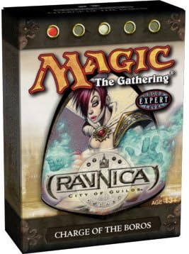 Magic the Gathering MTG Ravnica City of Guilds Charge of the Boros Theme Deck