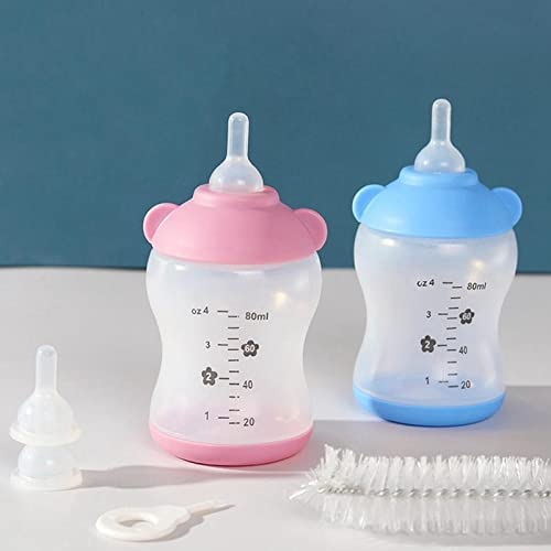 Dog Trust Cat Feeding Combo Stainless Steel Anti-Skid Rubber Base Plain Bowl & Milk Feeding Bottle for Cats & Puppies (Milk Feeder - Plain Bowl 80ml) Color May Very (B09KS4H1BR) Amazon Price History, Amazon Price Tracker