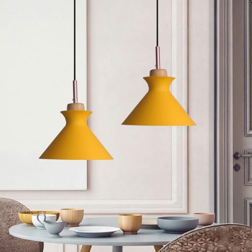 Lampe suspendue E27 design parapluie déco pour bar et porche - 5