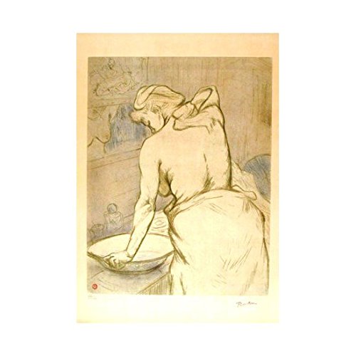 Toulouse-Lautrec La Toilette poster vintage poster artistique peintre célèbre france