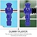 Homoyoyo 4Pcs Poker Player Table Football Man Player Football Athletes Table Game Football Player Statues Bubble Hockey Mini Figurines Table Football Player Game Table Men's Balanced Resin