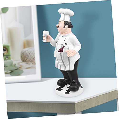 Statue de cuisinier unique style européen objet de décoration intérieur - 7