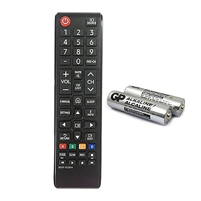 BN59-01289A Replacement for Samsung TV Remote Control (Non Universal) for UN55MU6290F UN40MU6290 UN55MU6490 UN55MU6071F UN65MU6070F UN40NU7100 UN43MU6290 UN55MU6290 with GP Alkaline 2pcs Batteries