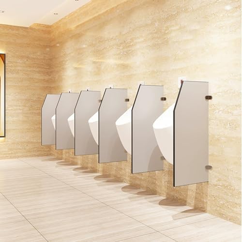Wall-Mounted Urinal Privacy Partition Screen for Schools & Public Restrooms - Enhanced Privacy Durable Design Easy Installation Ideal for High Traffic Areas