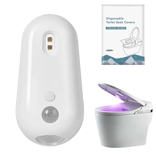 Désinfectant UV pour toilettes et veilleuse automatique rechargeable