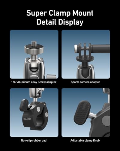 TELESIN Super Clamp Mount
