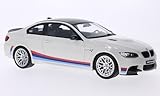  BMW M3 (E92 M), Weiss/Dekor, Modellauto, Fertigmodell, GT Spirit 1:18