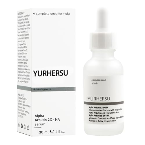 Alpha Arbutin 2% + HA,30ml,Alpha Arbutin 2% + Hyaluronic Acid Serum,Hyaluronsäure Gesichtsserum,zur Entfernung von Pigmentflecken