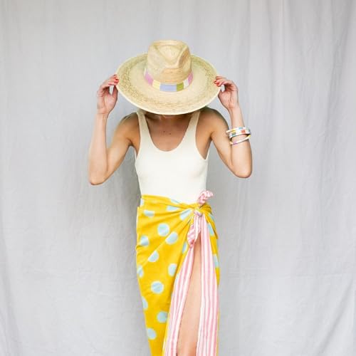 Berta Palm Hat color blanco roto talla XL-XXL miniatura 5