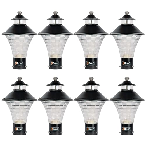 Image of BENE Geruit Outdoor Lamp (Black, 18 Cms, Pack of 8 Pcs)