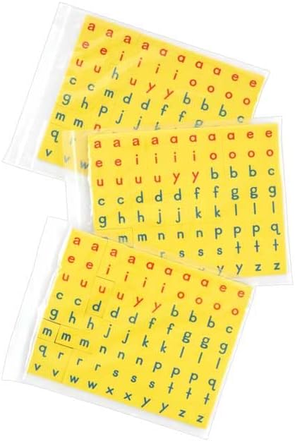 Miniatura 3 de Really Good Stuff Pizarras magnéticas de borrado en seco con azulejos de letras de espuma, paquete de 6 estudiantes