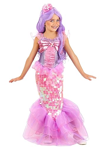 Disfraz de Sirena para Niñas - Vestido y Banda para Cabeza