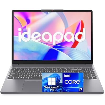 WOWPC Customized Lenovo IdeaPad Slim 3 Laptop Computer, Intel Core i7-13620H, 15.3" WUXGA IPS Anti-Glare Screen, 8GB-40GB DDR5 RAM, 256GB-2TB PCIe SSD, Bluetooth 5.2, Wi-Fi 6, HDMI, Windows 11 Pro