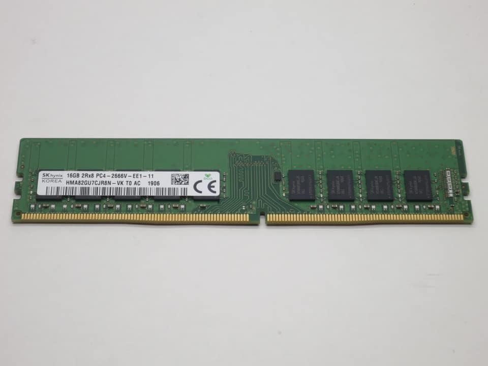 HMA82GU7CJR8N-VK 16GB DDR4 2666 EUDIMM ECC UNBUFFERED 2Rx8 CL19 PC4-21300 1.2V 288-PIN Workstation Module