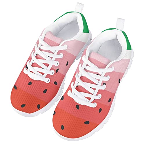 Yzaoxia Girls Tennis Shoes Kids Breathable Mesh Sneakers Running Walking Sports Shoes Size 11-33