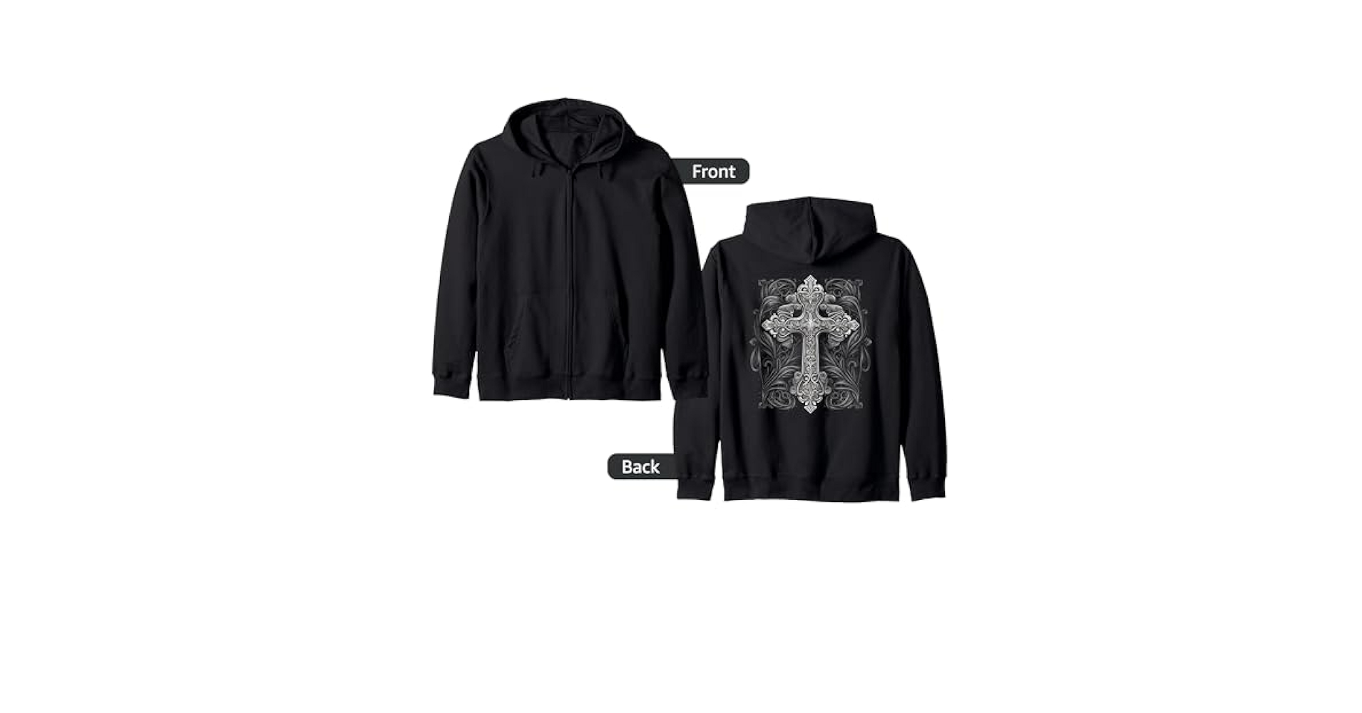 Amazon.com: Gothic Cross Christian Graphical Design for