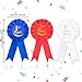 6PCS Award Ribbons 1st 2nd 3rd, Participation Ribbon, Horse Show Ribbons for Medals 1st First Place Ribbon Trophy Prizes Trophy Award Shelf Cornhole Trophy Game Competition Sport Event School Contest