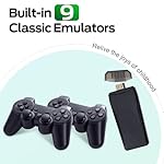 Wireless Retro Game, 25000+ Games Built-in, 4K HDMI Output, 9 Emulators, Dual 2.4GHz Wireless Game - Image 2