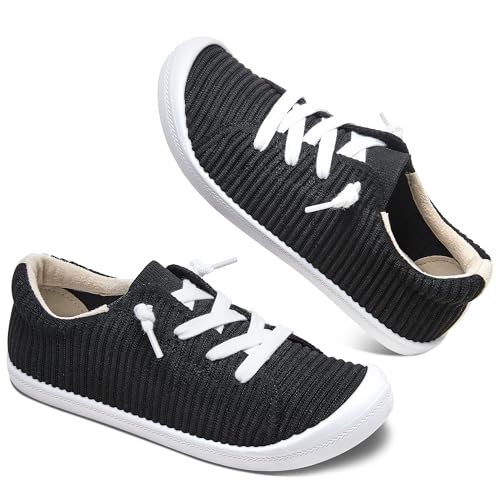 Image of AISFAESㅤ Mesh Slip On Shoes Women Comfort Knit Slip On Loafer Casual Fashion Sneaker Lightweight and Breathable Walking Flats