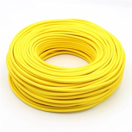 Cables flexibles con cable eléctrico trenzado de tela multicolor de 10m 6