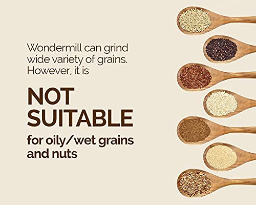 Wondermill ITYS-JS-1127-280 Powerful Electric Grain Mill Wheat Grinder thumb #5