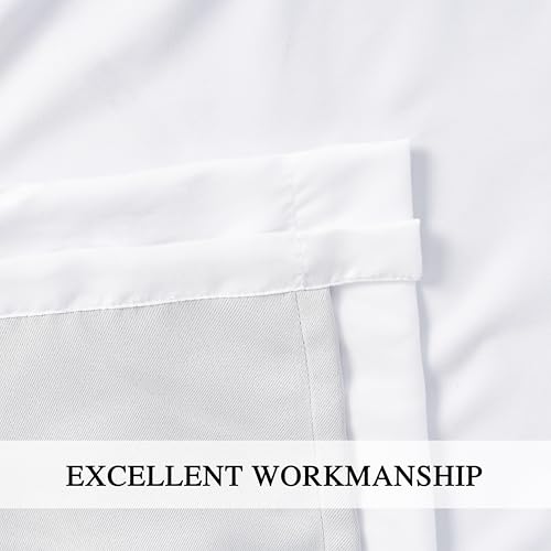 Image of Homechoice Decor Thermal Insulated Window Curtains 42 inch W x 63 inch L (Pair)