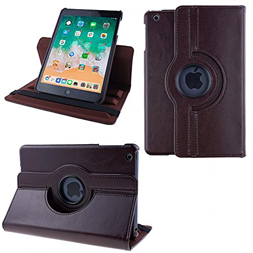 2.0 Custodia per Apple iPad mini 3 SMART 360° GRADI DI ROTAZIONE COVER SUPPORTO PROTEZIONE CASE Auto marrone