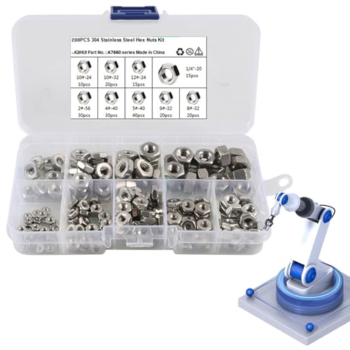Écrou hexagonal anti-rouille pour réparer durablement vos objets