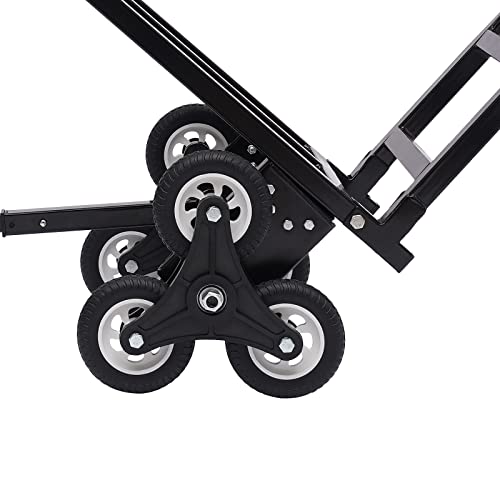 Carretilla para escaleras plegable con 8 ruedas y carga 330 lb miniatura 4