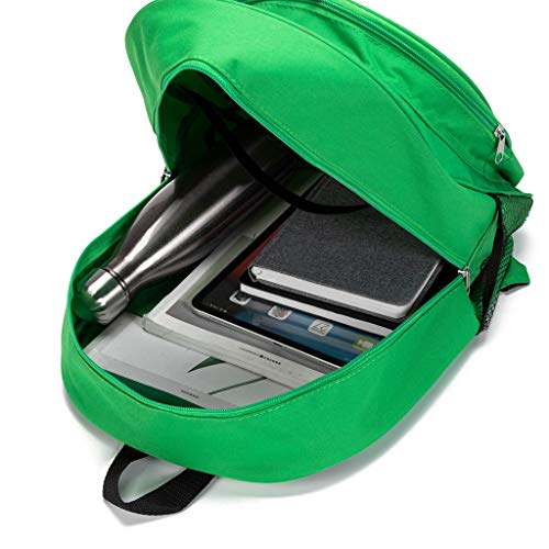 Image of Red Emergency Bag First Aid Backpack Empty Medical First Aid Bag Treatment First Responder Trauma Bag for Camping Cycling Hiking Daycare Outdoors (Green)