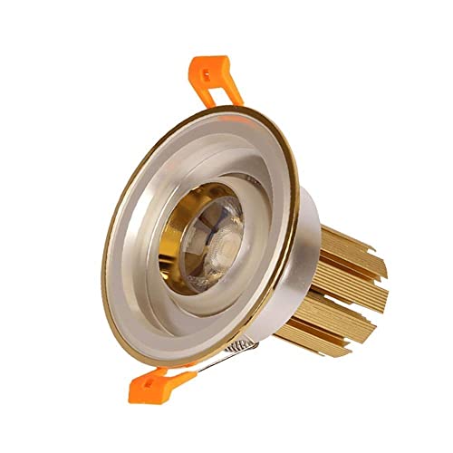 Panneau spotlights en aluminium rond pour un lustre contemporain discret