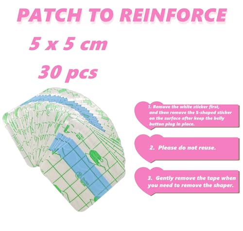 8PCS Belly Button Plug Post Tummy Tuck Belly Button Shaper Belly Button Plug Soft Silicone for Liposuction or Umbilical Hernia Repair Pink4