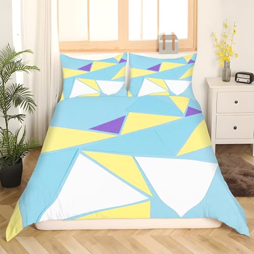 Housse de couette en microfibre douce avec fermeture éclair pratique 240x260 - 3