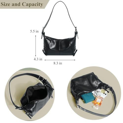 Shoulder Bag for Women Hobo Handbag Purse Cool Small Tote Bag Designer Satchel Bag4