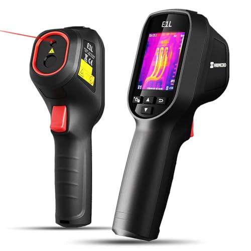 HIKMICRO E1L Thermal Imaging Camera with Laser Pointer, 240×320 Output, -4°F to 1022°F, 160x120 IR Resolution, 25Hz,