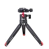 Camera Mini Tripod, Ruittos Complete Tripod Tabletop Photography Stand Monopod Base with 360 Degree