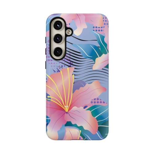 Coque Samsung S24 Plus fleur rose pour sublimer vos tenues