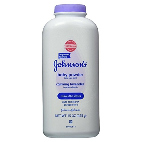 Johnson's Baby Powder with Calming Lavender Scent, 15 Ounce (443ml) 3-Pack