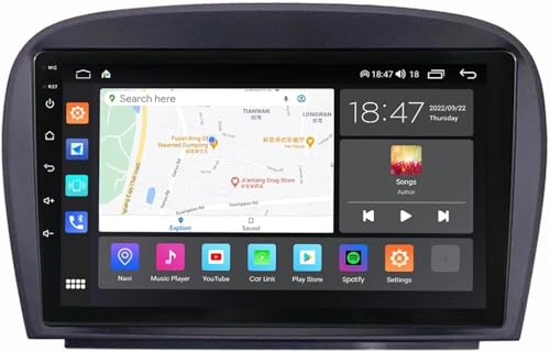 Autoradio Double DIN pour remplacer le GPS obsolète Benz SL