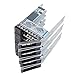Produktbild Heretom Festplatten-Caddy X7K8W Y796F SAS/SATA, für Dell PowerEdge Server 1415. Generation mit Hellen LED und Schrauben, 6 Stück