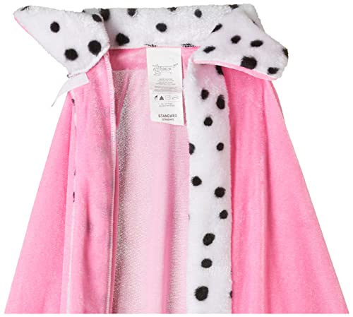 Disfraz niña capa y corona reina rosa talla única miniatura 4