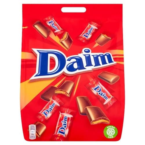 DaimMini Chocolate Bag Crunchy Almond Caramel 200g