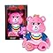 Basic Fun Care Bears x Stranger Things Cheer Bear as Eleven Plush, Limited Edition Collectible